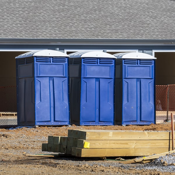 do you offer hand sanitizer dispensers inside the portable restrooms in Wallagrass ME